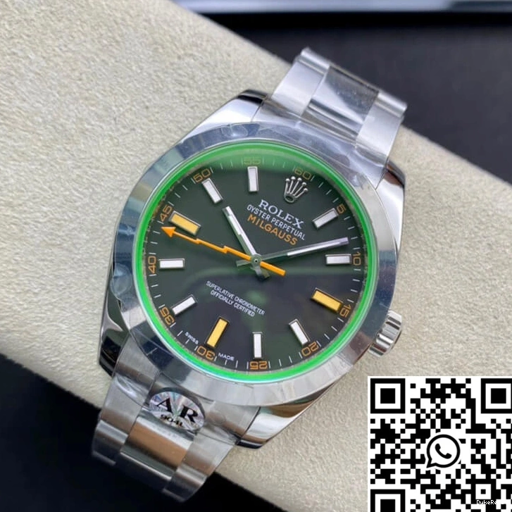 Dial Milgauss Factory Rolex 116400GV AR Black 0125